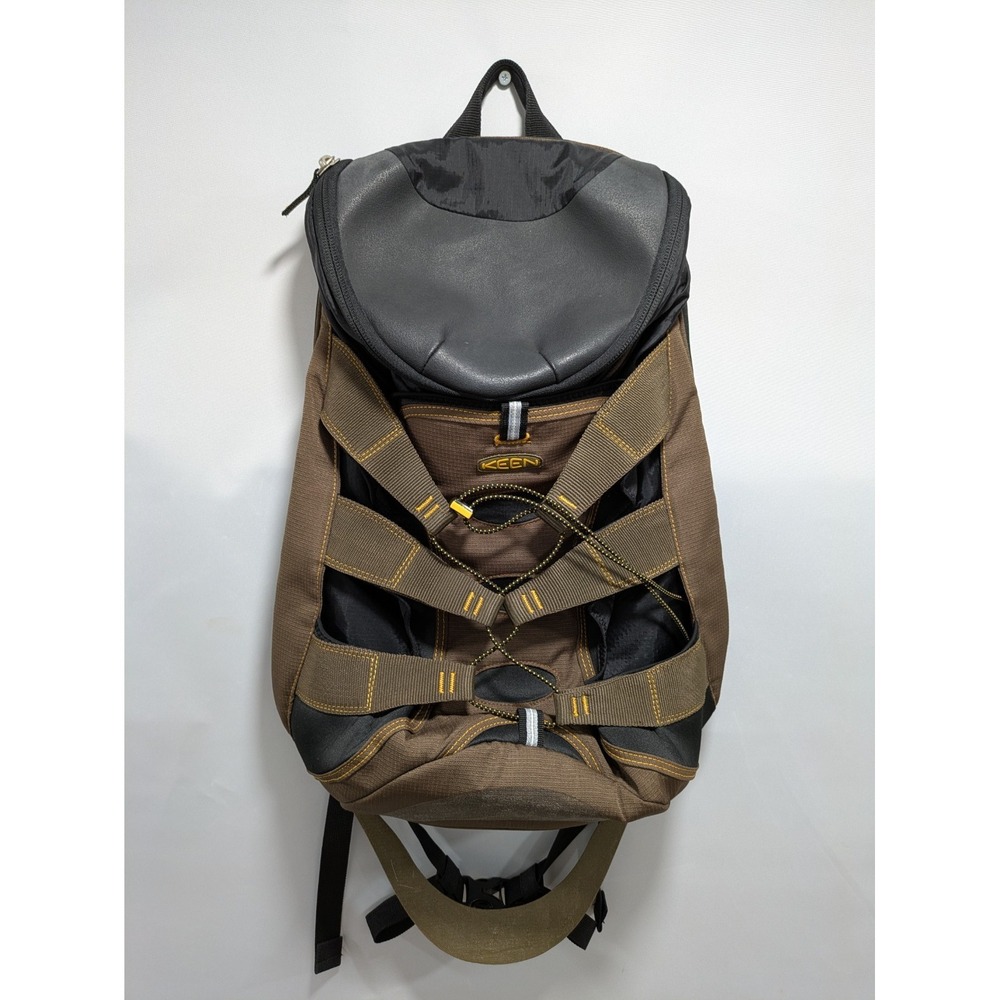 Unisex KEEN NEWPORT Hybrid Transport Padded Black Green 2 Strap Bag Backpack